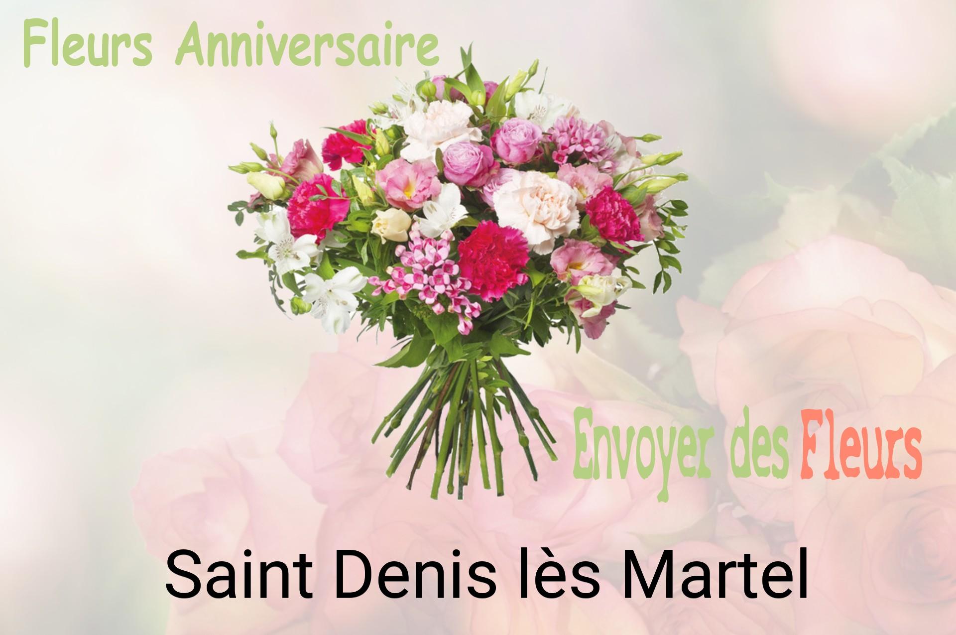 Bouquet de fleurs d’anniversaire livré à Saint-Denis-lès-Martel