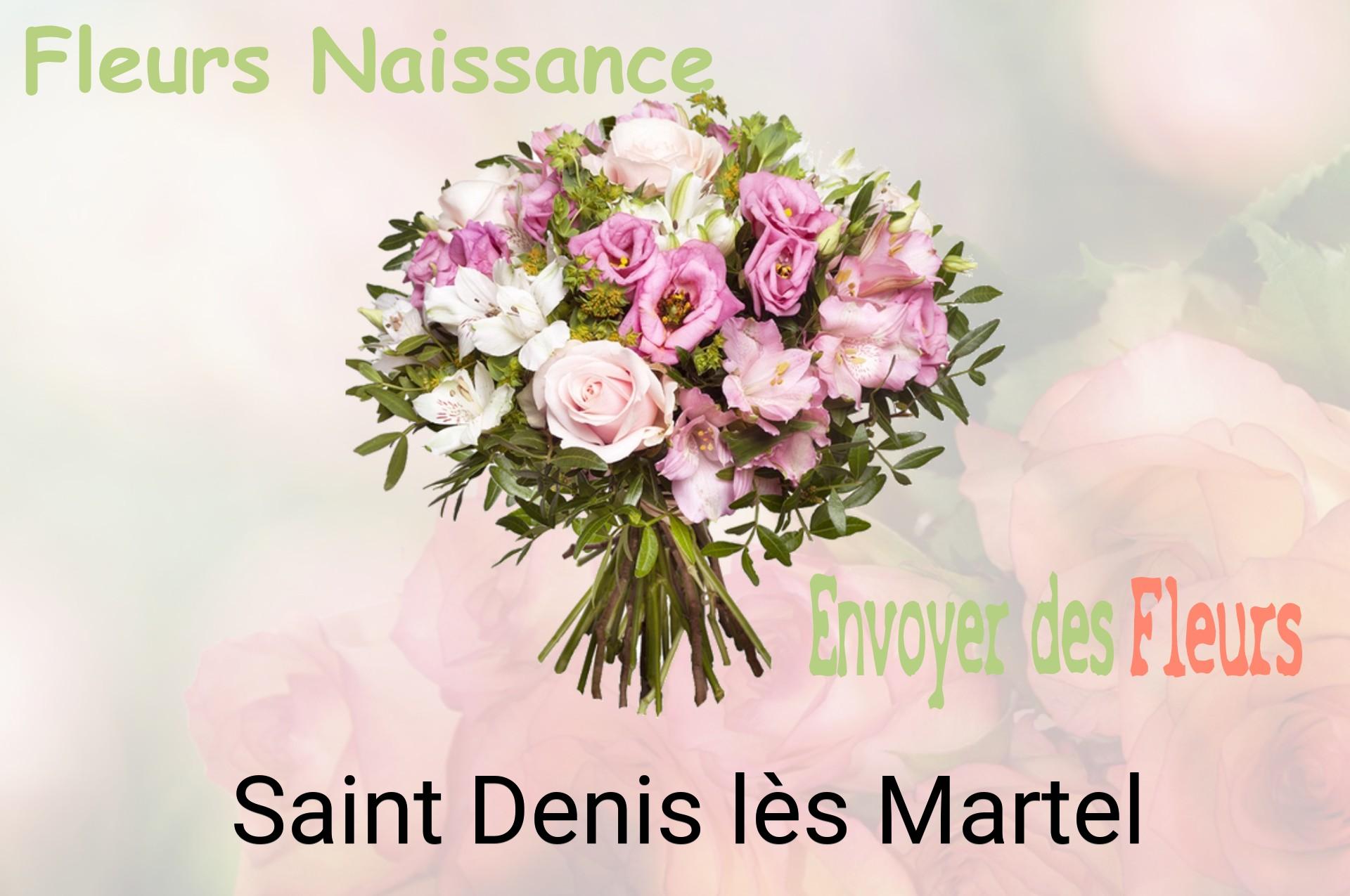 Bouquet de fleurs de naissance livré à Saint-Denis-lès-Martel