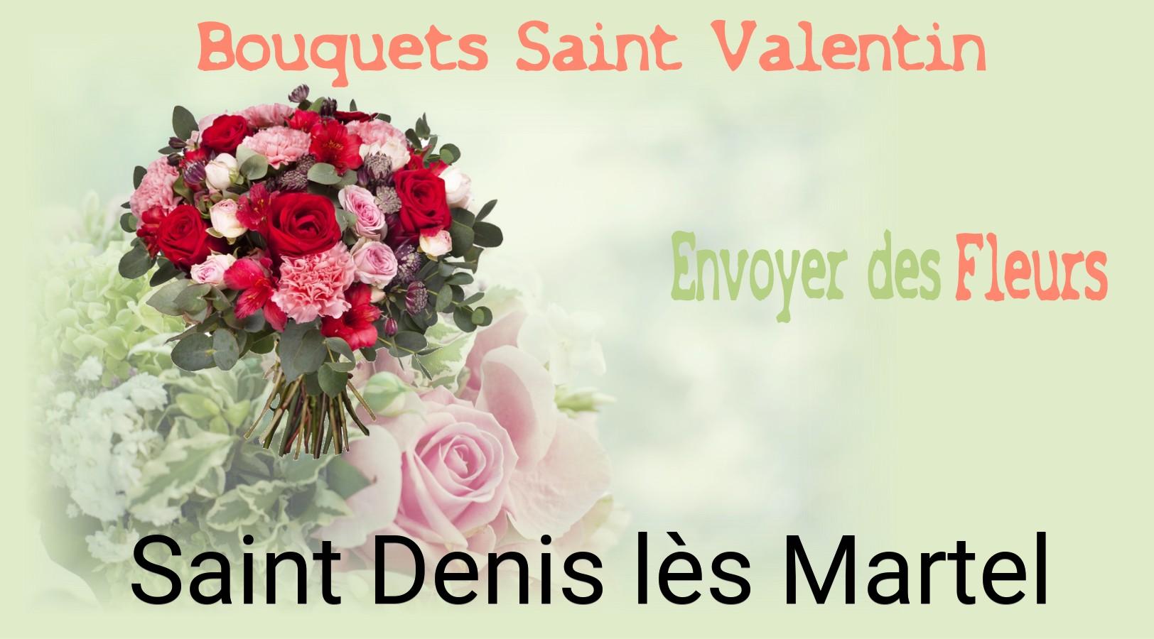 Roses de Saint-Valentin livrées à Saint-Denis-lès-Martel